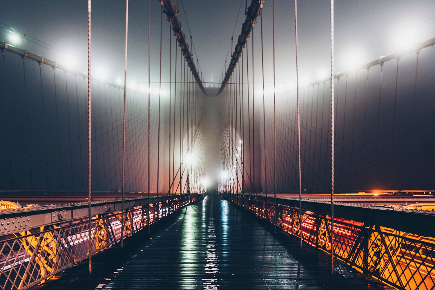 Leo Mascaro, Brooklyn Bridge - Printique